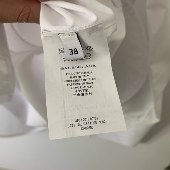 Auth BALENCIAGA button down shirt - Picture 4 of 16